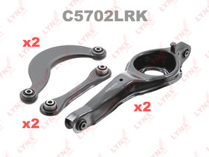 Изображение 1, C5702lRK Рычаг подвески FORD Focus 2 задней левый/правый LYNX