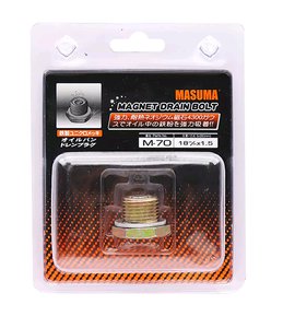 Изображение 6, M-70 Пробка сливная TOYOTA картера масляного АКПП (с магнитом) MASUMA