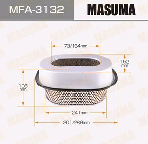 Изображение 2, MFA-3132 Фильтр воздушный MITSUBISHI Spase Gear MASUMA