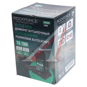 Изображение 5, RF-T91604EURO Домкрат бутылочный 16т 205-390мм с клапаном ROCKFORCE