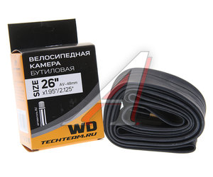 Изображение 1, VTU262NR192101 Камера велосипедная 26" 26х1.95/2.125 автовентиль Forward WANDA