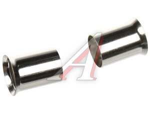 Изображение 1, APT-5500 Клемма-втулка металлическая 50 кв.мм черная (2шт.) AURA