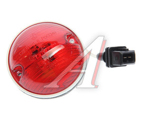 Изображение 1, 52.3731-03 Фонарь габаритный красный (светодиод, 12/24V) задний с проводом АЭК
