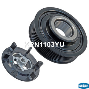Изображение 2, KPN1103YU Шкив VW Golf (08-) AUDI A3 (03-) компрессора кондиционера KRAUF