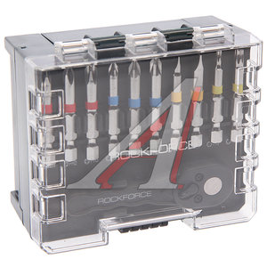 Изображение 1, RF-2411-5 Набор бит 1/4" 41 предмет с держателем ROCKFORCE