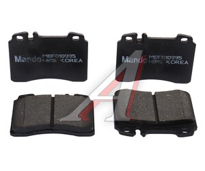 Изображение 1, MBF010995 Колодки тормозные MERCEDES E (W124, W210) передние (4шт.) MANDO