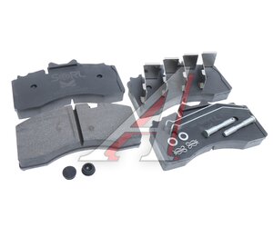 Изображение 1, HM4817+AK023 Колодки тормозные BPW дисковые (211x115x30) (4шт.) SORL