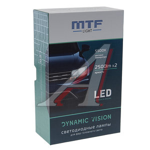 Изображение 3, DVH2K5 Лампа светодиодная 12V HIR2 PX22d бокс (2шт.) MTF