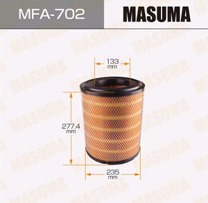 Изображение 2, MFA-702 Фильтр воздушный ISUZU N series MASUMA