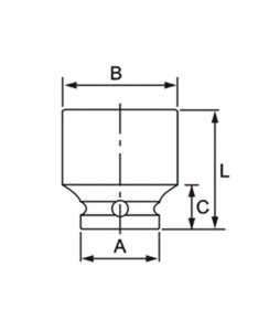 Изображение 5, JTC-443829 Головка торцевая 1/2" 29мм ударная L=42мм JTC