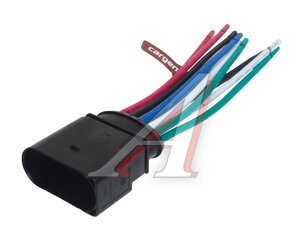 Изображение 2, AX65110 Разъем VW AUDI 10-ти контактный центрального жгута с проводом CARGEN