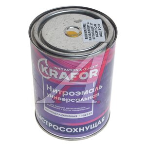 Изображение 2, 482 Краска желтая 700г НЦ-132 (Уценка) KRAFOR