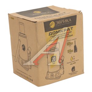 Изображение 4, ER-81002 Домкрат бутылочный 20т 185-350мм с клапаном (ремкомплект) ЭВРИКА