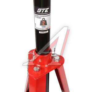Изображение 8, GTE-TH52004 Стойка ремонтная 1.8т h=1245-2025мм высокая GTE