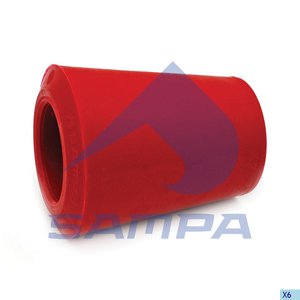 Изображение 2, 090.002/1 Сайлентблок FRUEHAUF полурессоры (50x270/M24x2) SAMPA