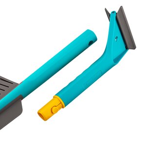 Изображение 7, 71120 Щетка со скребком 65см термопластичная резина серо-голубая VAL ALPINA