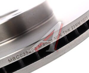 Изображение 4, MBC035293 Диск тормозной TOYOTA Rav 4 (00-06) передний (1шт.) MANDO