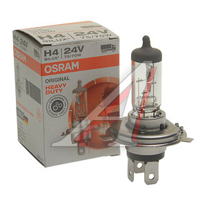 Изображение 2, 94196 Лампа 24V H4 75/70W P43t-38 Heavy Duty OSRAM