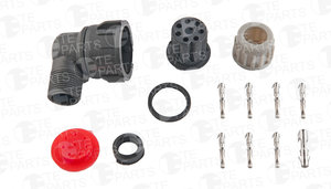 Изображение 1, 7892775 Разъем MERCEDES MAN электрический байонет (8-ми контактный) TE PARTS