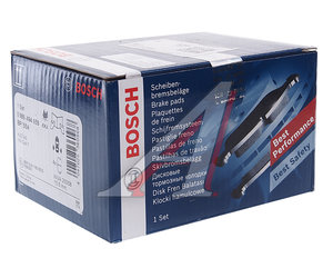 Изображение 3, 0986494659 Колодки тормозные VW Golf 7 AUDI A3 (12-), TT (14-) задние (4шт.) BOSCH