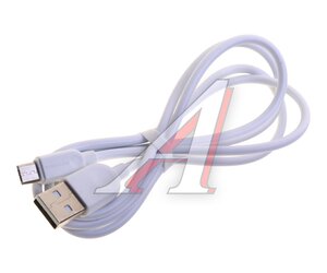 Изображение 1, BX14 white Кабель micro USB 1м BOROFONE