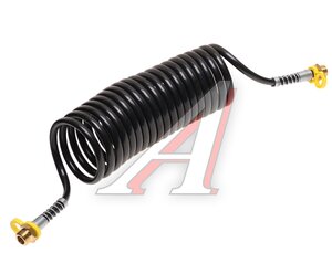 Изображение 1, PRO7110590 Шланг пневматический витой М22 L=4.0м (желтый) PROVIA