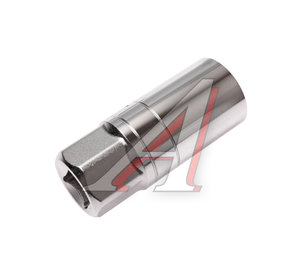 Изображение 1, JTC-46521 Головка свечная 1/2" 21мм 6-гранная с резиновым фиксатором JTC