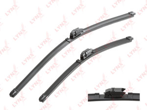 Изображение 1, XF6045V Щетка стеклоочистителя RENAULT Duster (16-) 600/450мм бескаркасная комплект LYNX