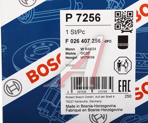 Изображение 5, F026407256 Фильтр масляный RENAULT Midliner (90-04) BOSCH