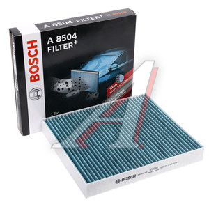 Изображение 2, 0986628504 Фильтр воздушный салона VW Polo SKODA Fabia (-10) угольный BOSCH