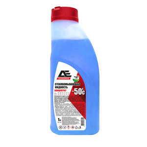 Изображение 1, AE-1250 Жидкость омывателя -50С 1л концентрат (крышка-лейка) ПЭНД AUTOEXPRESS