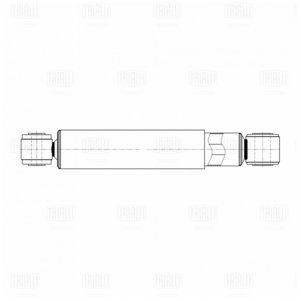 Изображение 2, AH50505 Амортизатор DAF 95XF задний (434/694 20x62 30x62 O/O) TRIALLI