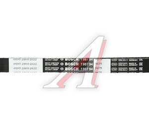 Изображение 4, 1987949675 Ремень ГРМ RENAULT Clio 2, Megane, Kangoo, Logan (1.4/1.6) (95-) BOSCH