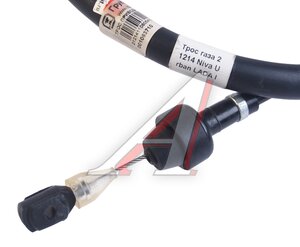 Изображение 2, 21214-1108054-10 Трос акселератора ВАЗ-21214 в сборе распределеный впрыск АвтоВАЗ