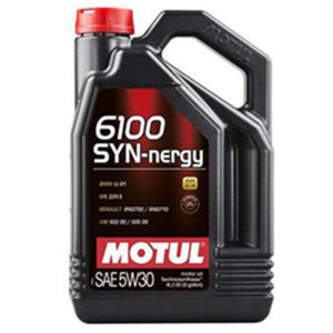 Изображение 1, 112138 Масло моторное 6100 SYN-NERGIE 5W30 п/синт.4л MOTUL