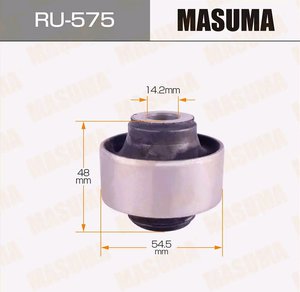 Изображение 3, RU-575 Сайлентблок MITSUBISHI редуктора заднего моста MASUMA
