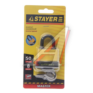 Изображение 1, 37140-40 Замок навесной 50мм всепогодный STAYER