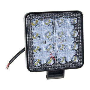 Изображение 1, MIS-48W Фара рабочего света 105х105мм 10-30V 48LED MISTAR