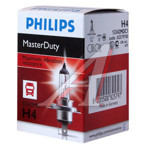 Изображение 2, 13342MDC1 Лампа 24V H4 75/70W P43t-38 Master Duty PHILIPS