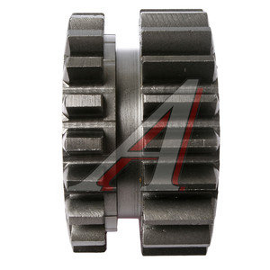 Изображение 3, 70-1701196 Шестерня КПП МТЗ 1-й ступени редуктора ведущая Z=20/20 (внутренний шлиц-короткий) (А)