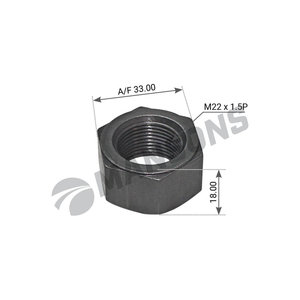 Изображение 1, 600.152 Гайка SAF (М22х1.5мм) MANSONS