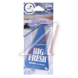 Изображение 1, PABF-107 Ароматизатор подвесной пластина (лазурный берег) Big Fresh FKVJP