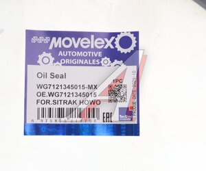 Изображение 3, WG7121345015-MX Сальник SITRAK HOWO ступицы задней (232x249x10) (мост MCP16) MOVELEX
