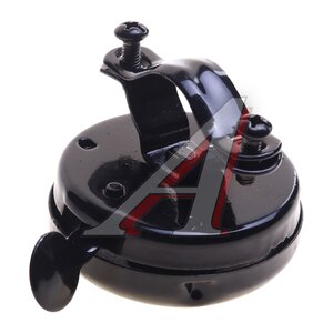 Изображение 2, УТ00029317 Звонок велосипедный алюминиевый черный RAPIDA