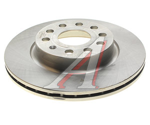 Изображение 1, KD0199 Диск тормозной VW Golf 5 AUDI A3, SKODA Octavia передний (1шт.) KORTEX