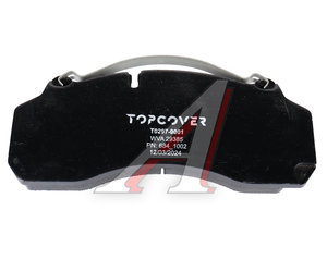 Изображение 4, T0297-9001 Колодки тормозные SITRAK HOWO передние/задние (4шт.) TOPCOVER