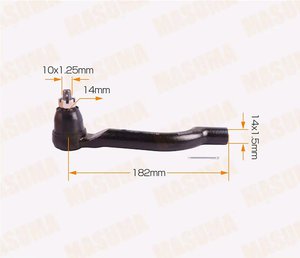 Изображение 2, ME-N201R Наконечник рулевой тяги NISSAN Qashqai (J10), X-Trail (T31) правый MASUMA