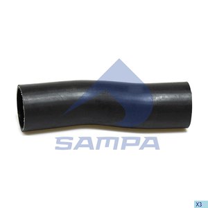 Изображение 2, 011.375 Патрубок MERCEDES радиатора SAMPA