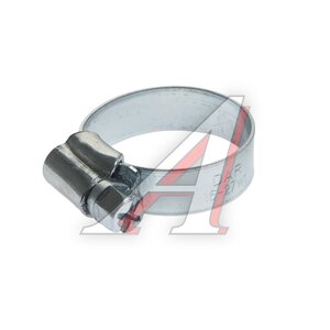 Изображение 1, KR-H54505 Хомут ленточный 016-027мм (9.7мм) червячный W1 KORUDA
