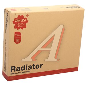 Изображение 4, 34618552 Радиатор TOYOTA Fortuner охлаждения двигателя SAKURA